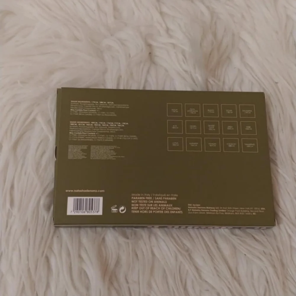 💖FIRM! NWT NATASHA DENONA SAFARI EYESHADOW PALETTE (DISCONTINUED)